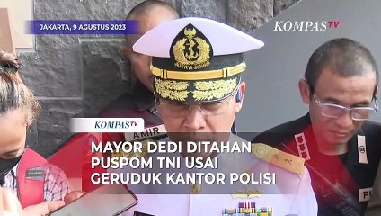 Puspom TNI Tahan Mayor Dedi Hasibuan Buntut Geruduk Polrestabes Medan