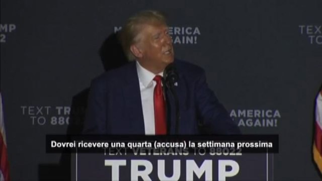 Trump: dovrei ricevere una quarta accusa la settimana prossima