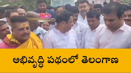 నిజామాబాద్: నగరపాలక సంస్థ భవనాన్ని ప్రారంభించిన కేటీఆర్