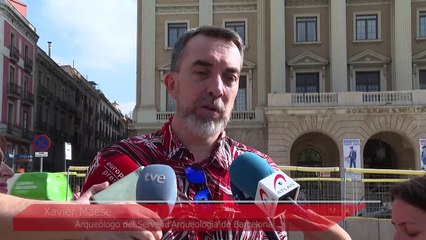 Los restos arqueológicos hallados en La Rambla de Barcelona se documentarán y taparán