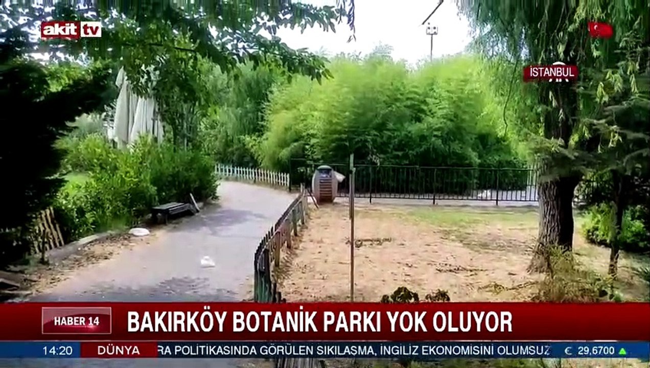 Bakırköy Botanik Parkı yok oluyor