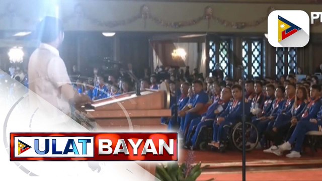 PBBM, kinilala ang mga atletang Pinoy na lumahok sa 32nd SEA Games at ASEAN Para Games