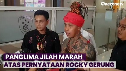 Marah Atas Pernyataan Rocky Gerung Panglima Jilah Datangi Bareskrim