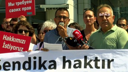 Tgs, Ankara'da Sputnik'teki İşten Çıkarmaları Protesto Etti.
