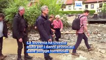 Slovenia, l'Unione europea promette sostegno dopo le alluvioni