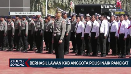 Tertembak Saat Bertugas, Satu Anggota Polri Naik Pangkat Luar Biasa