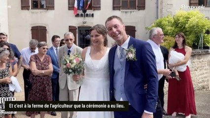 PHOTOS L'Amour est dans le pré : Un couple phare s'est marié en toute discrétion, de belles images dévoilées