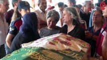 Tutuklu bulunan Gültan Kışanak ablasının cenaze törenine götürüldü