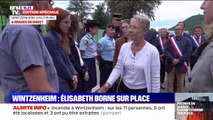Incendie dans un gîte à wintzenheim: Élisabeth borne est arrivée à la préfecture du haut-rhin