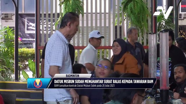 Datuk Misbun Sidek hantar surat jawapan balas kepada BAM mengenai tawaran yang dikemukakan
