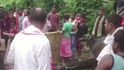 पूर्वी चंपारण: जलजमाव और अतिक्रमण के विरुद्ध ग्रामीणों ने किया सड़क जाम, आवागमन बाधित