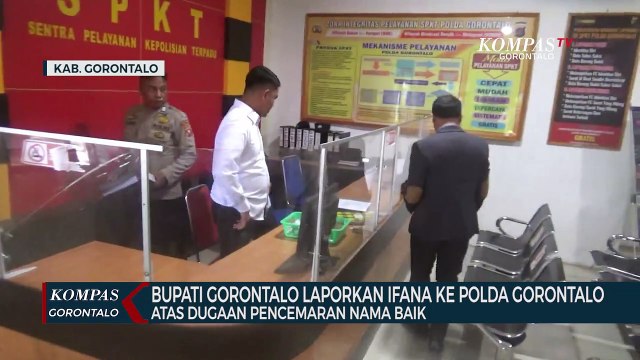 Bupati Gorontalo Laporkan Seorang Wanita Atas Dugaan Pencemaran Nama Baik ke Polda Gorontalo