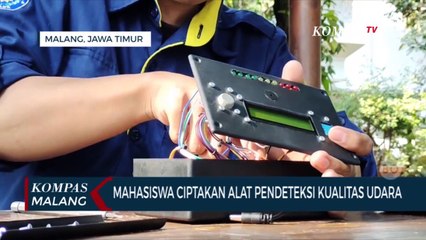 Inovasi Mahasiswa UMM, Ciptakan Alat Pendeteksi Kualitas Udara