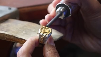 Making Expansive Gold Ring Handmade Gold Ring
