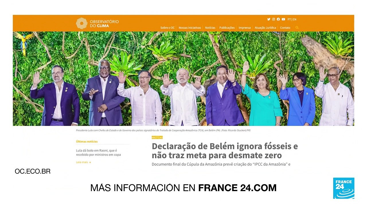 Cumbre de la Amazonía: líderes firmaron 113 puntos sin acuerdos claros contra la deforestación