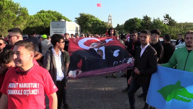 Zafer Partisi Genel Başkanı Özdağ, Zafer Yürüyüşü ne katıldı