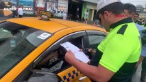 Taksim’de taşkınlık yapan taksici tehditler savurunca polis ekipleri tarafından gözaltına alındı