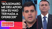 Bruno Engler comenta sobre eleições e apoio de Bolsonaro: “Voto em quem ele escolher”