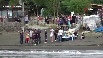 Trabzon’da denizde can pazarı: "Biz otururken iki kişi bağıra bağıra 'Cankurtaran yok mu?' diyerek yanımıza geldi"