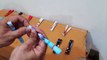 Unboxing and Review of Rolling Finger Rotating Pen Gaming Trick Pen Stress Releasing Toys Flying fidget spinners for Kids