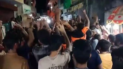 पालकी में नगर भ्रमण पर निकले बाबा नीलकंठ