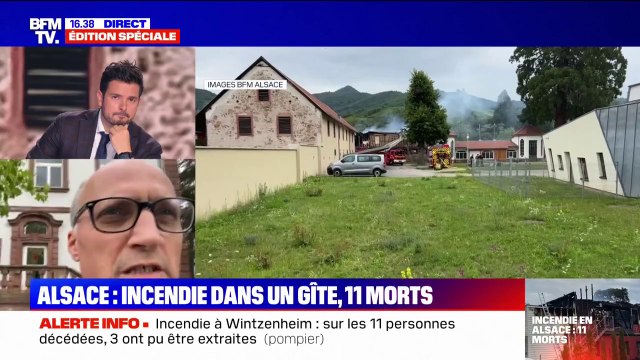 Incendie à Wintzenheim: Sur les quatre personnes dont on a des informations, une fait partie des rescapés , explique Denis Renaud, président de l'association AEIM de Nancy