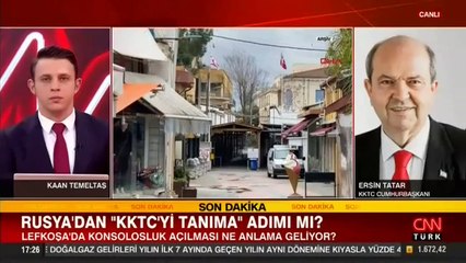 Rusya KKTC'de konsolosluk hizmeti verecek... KKTC Cumhurbaşkanı Ersin Tatar'dan ilk yorum