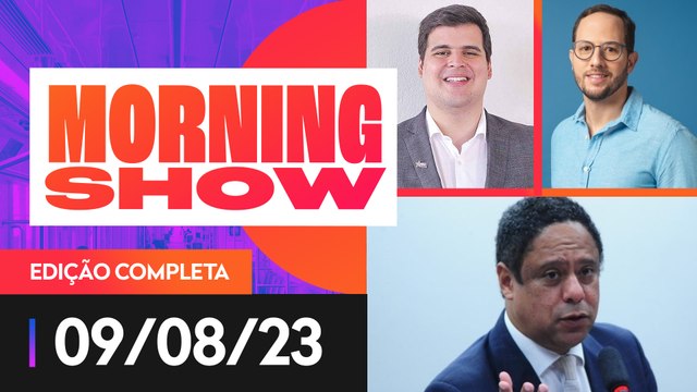 ORLANDO SILVA, BRUNO ENGLER E MAGO DAS MILHAS - MORNING SHOW - 09/08/2023