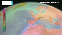 La spinta dell'alta pressione sul Mediterraneo
