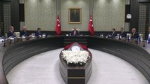 La réunion du MGK s'est tenue sous la présidence du président Erdoğan