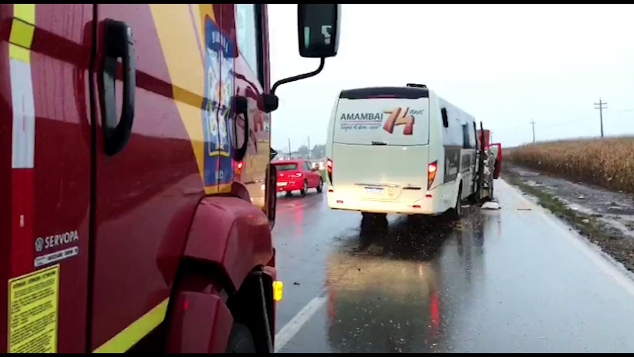 PRF dá detalhes sobre os três graves acidentes registrados nas rodovias de Cascavel nesta manhã