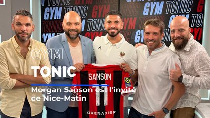 Morgan Sanson, premier invité de la saison 3 de Gym Tonic