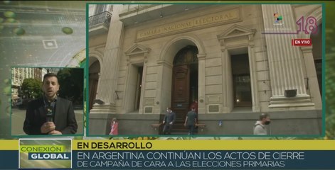 En Argentina prosigue el cierre de campaña de cara a comicios