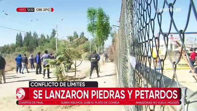 Cochabamba: Pobladores de Tiquipaya y Colcapirhua se enfrentan por conflicto de límites