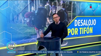 Scouts son evacuados por la amenaza de tifón en Corea del Sur