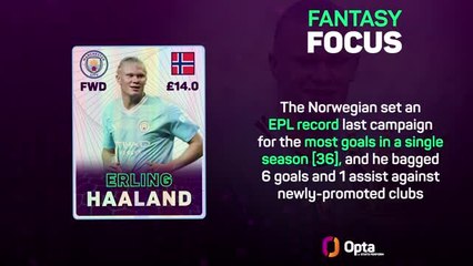 Fantasy Focus - Gameweek 1: new season, same Haaland?