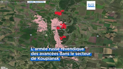 Ukraine : les combats s'intensifient à Koupiansk, un village russe frappé