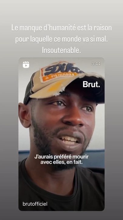 Hélène Sy, profondément écoeurée par le sort d'un migrant, dont la femme et la fille sont mortes de soif dans le désert entre la Tunisie et la Libye.