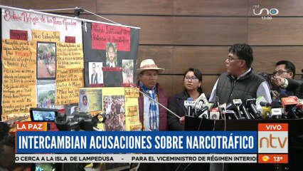 Acusaciones en el MAS por nexos con el narcotráfico