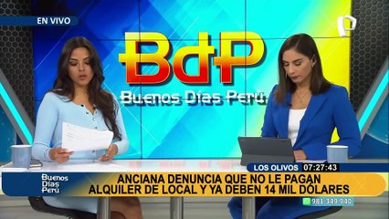 Los Olivos: Anciana denuncia que le deben 14 mil dólares por alquiler de local