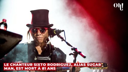 Le chanteur Sixto Rodriguez, alias Sugar Man, est mort à 81 ans