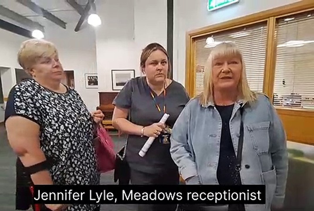 Lochgelly Health Centre meeting