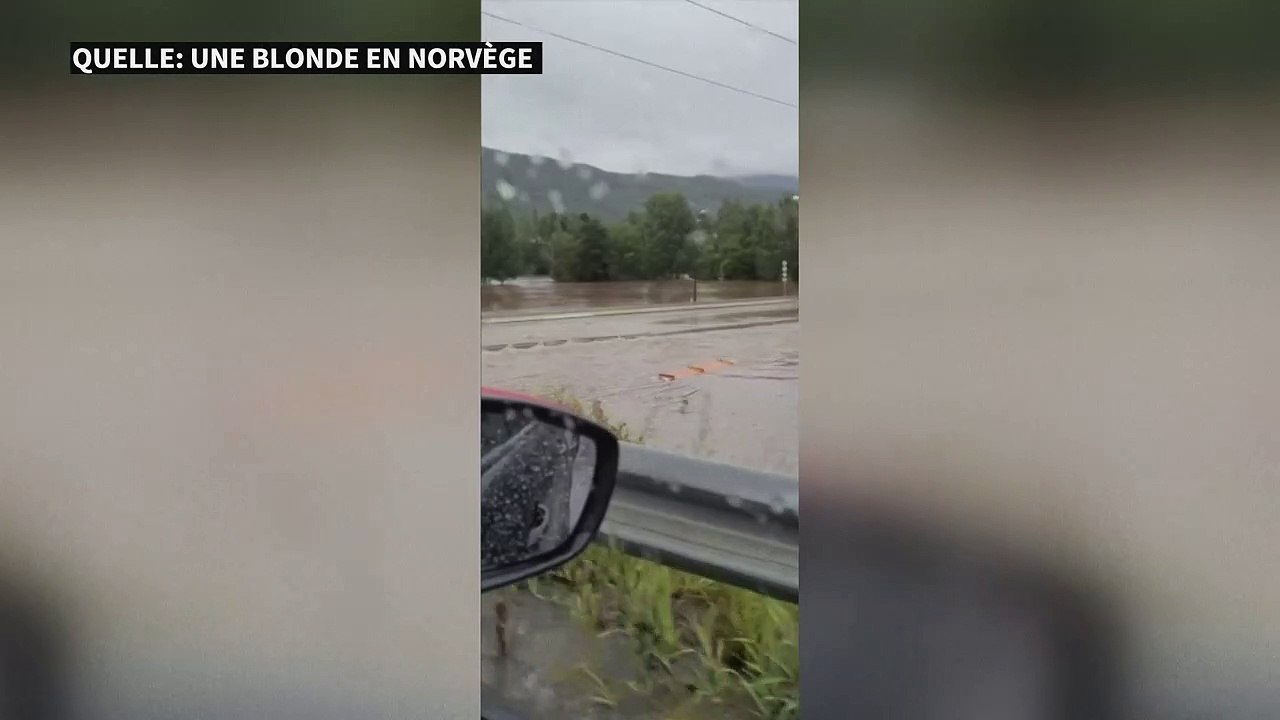 Hochwasser und Erdrutsche in Skandinavien