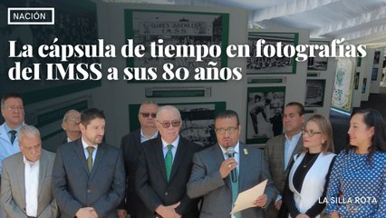 La cápsula de tiempo en fotografías deI IMSS a sus 80 años
