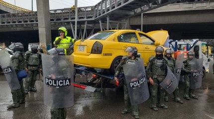 Paro de taxistas en Colombia: resumen de la jornada
