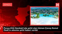 Pençe-Kilit Harekatı'nda şehit olan Uzman Çavuş Kemal Özek'in ailesine şehit haberi verildi