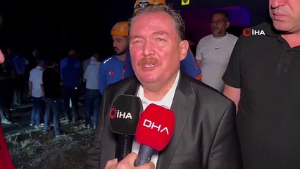 Havalimanı inşaat işçilerini taşıyan otobüsün freni patladı: 27 yaralı