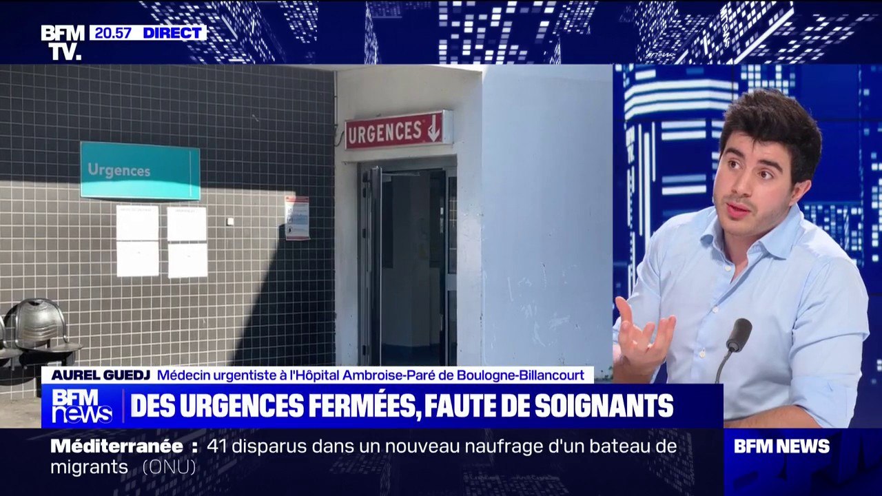 Urgences saturées: "Je ne crois pas au fait que les urgences puissent être désengorgées", affirme le médecin urgentiste Aurel Guedj