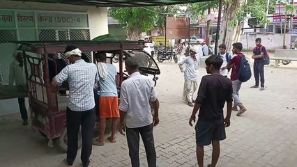 सुनाई नहीं दी ट्रेन की सिटी, पटरी पार करते हो गई मौत .... देखे वीडियो ....