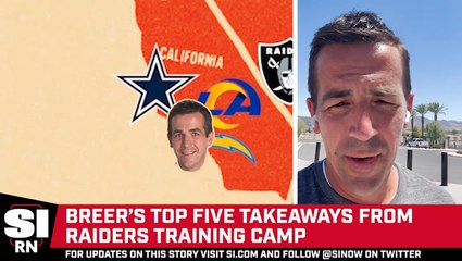 Télécharger la video: The Breer Report: Las Vegas Raiders Training Camp Takeaways (2023)